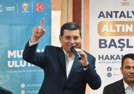 Tütüncü, Kaş'ın mahallelerini gezdi