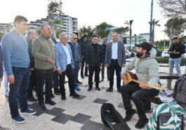 Tütüncü Konyaaltı sahilinde