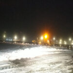 Uçuş trafiği de aksadı