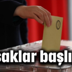 Yasaklar başlıyor