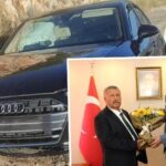 Kaşta göreve başlayan başkan Erol Demirhan, eve dönerken kaza geçirdi