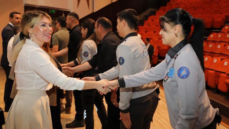 Akdeniz Üniversitesinde bayramlaşma töreni