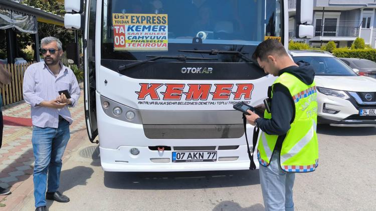 Toplu taşıma araçlarına jandarmadan sivil denetim