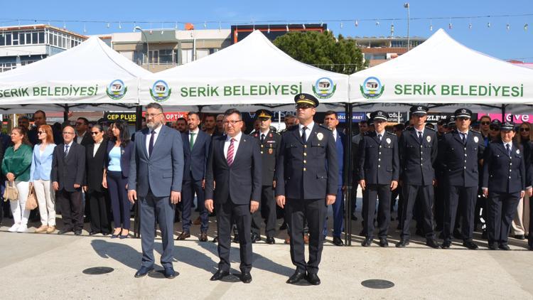 Serikte Polis Teşkilatının kuruluşu kutlandı