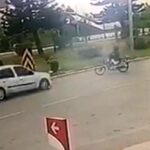 Otomobille çarpışan motosikletin sürücüsü 8 gün sonra öldü