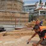 Hıdırlık Kulesi seyir terası projesinde yoğun çalışma