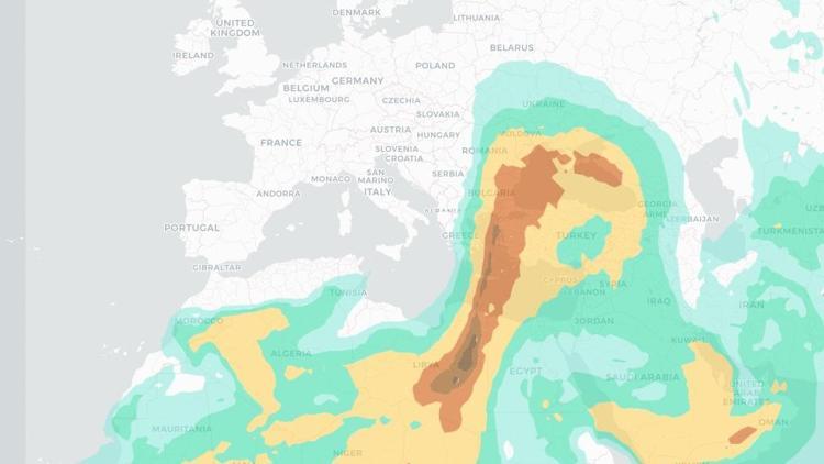 Üç ilde çöl tozu uyarısı; 30 Nisana kadar temizlenmeyecek