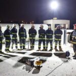 Genç itfaiyecilere gerçeği aratmayan eğitim