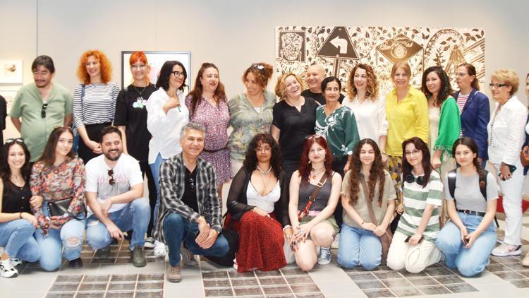 GSFde linolyum baskı resim sergisi