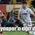 Alanyaspor'a ağır darbe 0-4