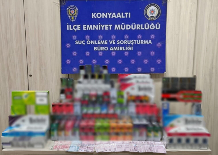 Antalya'da 6 sigara kaçakçısı yakalandı