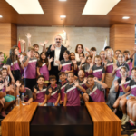 Başkan Kotan'dan çocuklara: Sizler artık belediyemizin müfettişlerisiniz