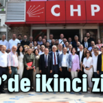 CHP'de ikinci zirve