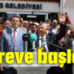Göreve başladı
