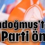 Gündoğmuş'ta Ak Parti önde