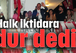 'Halk iktidara dur dedi'