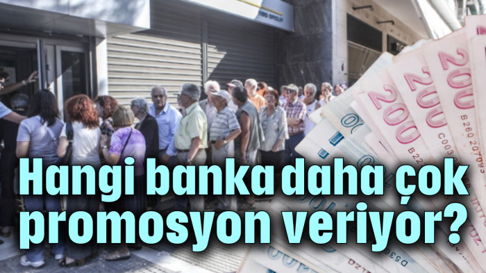 Hangi banka daha çok promosyon veriyor?