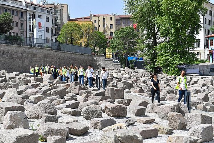 ‘MİRAS ŞANTİYE GEZİLERİ’ DEVAM EDİYOR