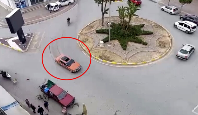 Jandarmadan kaçamadı