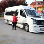 Kemer'de okul servislerine denetim