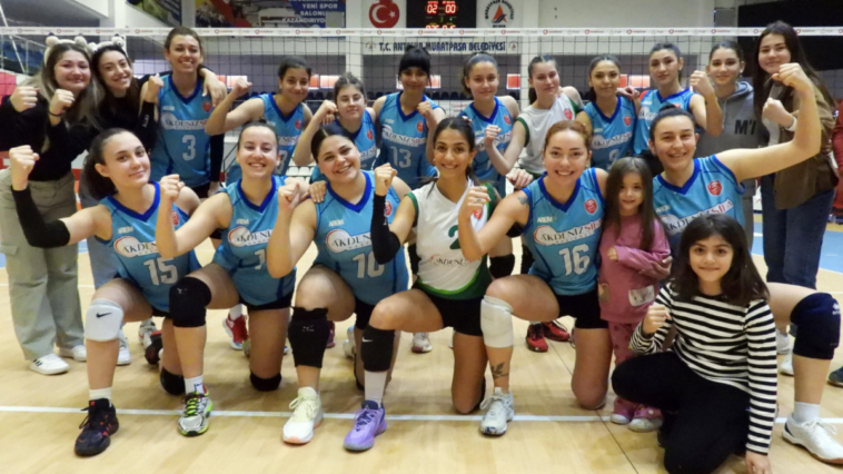 Kepez'in sultanları şampiyonluk kürsüsünde