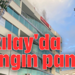 Kızılay'da yangın paniği