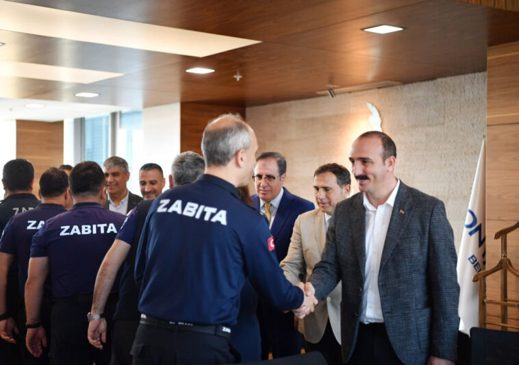 Kotan, personeliyle bayramlaştı