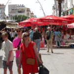 Manavgat Perşembe Pazarı'na turist akını