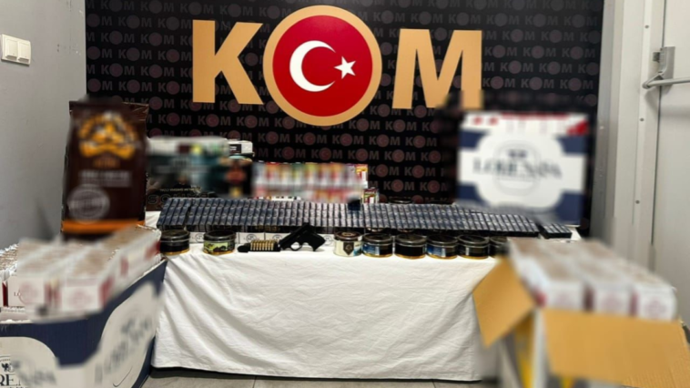 Okullar bölgesinde kaçakçılık operasyonu