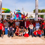 Otizmli çocuklar doyasıyla eğlendi