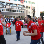 Özel bireyler için temsili asker uğurlaması