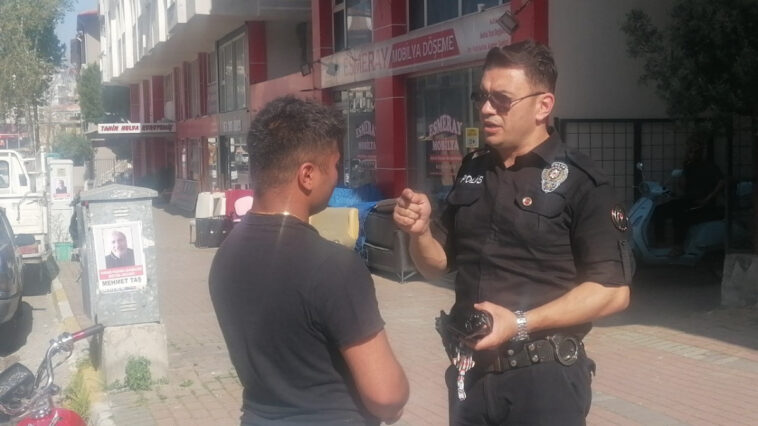 Polisten kaçarken kaza yaptı