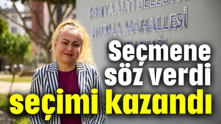 Seçmene söz verdi, seçimi kazandı
