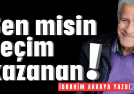 Sen misin seçim kazanan!