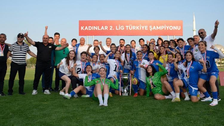 Kadınlar 2. Liginde şampiyon Yüksekova oldu