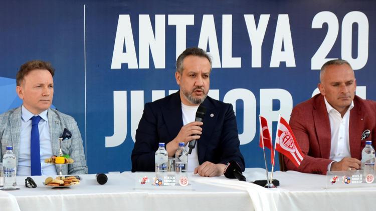 Antalya Dünya Çocuklar Kupasının tanıtımı yapıldı