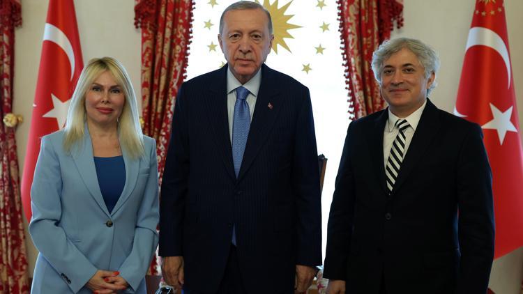 Özkan çifti, Cumhurbaşkanı Erdoğanla görüştü