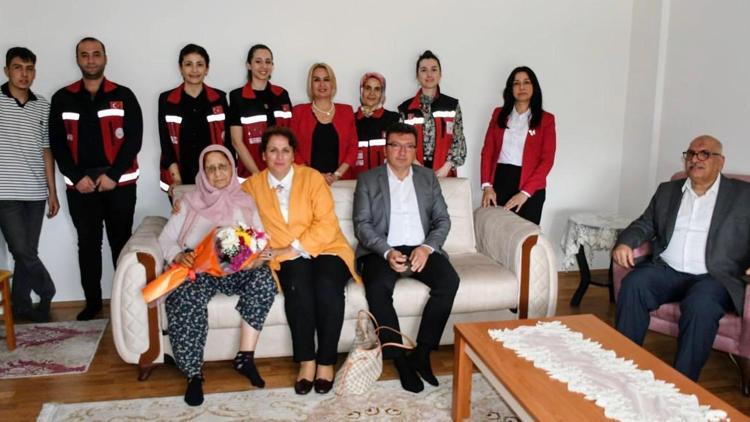 Kaymakam Şahin, şehit annelerini ziyaret etti