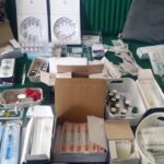 Ruhsatsız muayenehaneye baskın