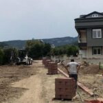 Kemerde altyapı çalışmaları