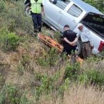 Kamyonet uçuruma yuvarlandı: 1 ölü, 3 yaralı