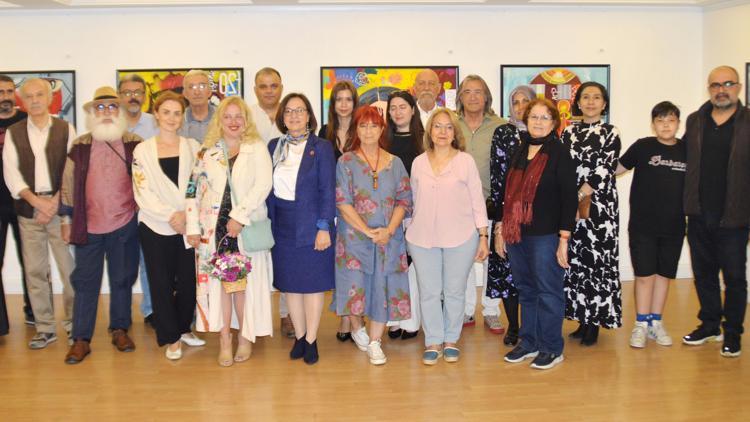 Antik filigranlar tuvallerde