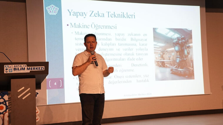 Bilim Merkezi'nde 'Yapay Zeka Teknolojileri' anlatıldı