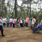 Büyükşehir Gençlik Kampı çok özel misafirleri ağırladı