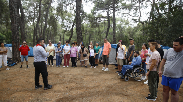 Büyükşehir Gençlik Kampı çok özel misafirleri ağırladı