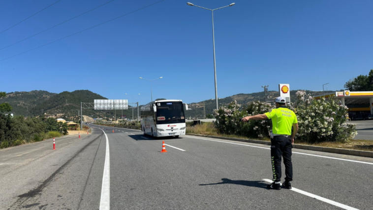 Gazipaşa'da trafik denetimlerine hız verildi