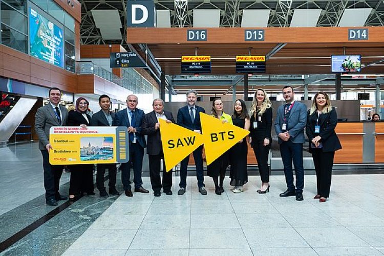 BRATİSLAVA İLK KEZ DİREKT UÇUŞLA İSTANBUL’A BAĞLANDI