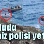 İmdada deniz polisi yetişti