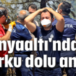 Konyaaltı'nda korku dolu anlar