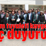 Makam tuvaleti kavgasına suç duyurusu